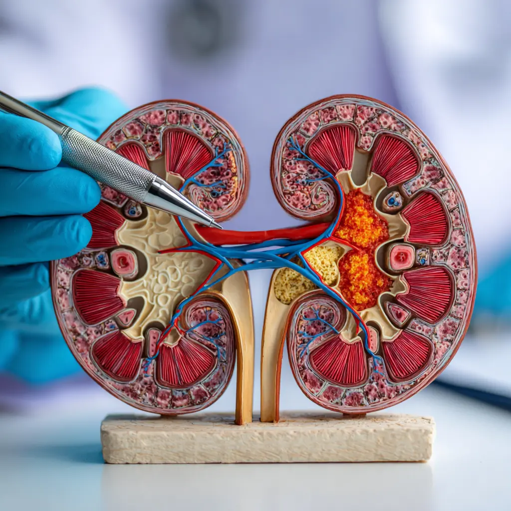 Bebeklerde böbrek taşı hakkında bilgilendirici görsel